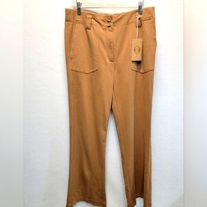 MASON & BELLE JOY Stretch High Rise Wide Leg Pant Women's Size 14/ 32-in
